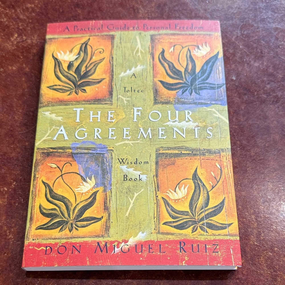 The Four Agreements by - Multicolor Home Accent